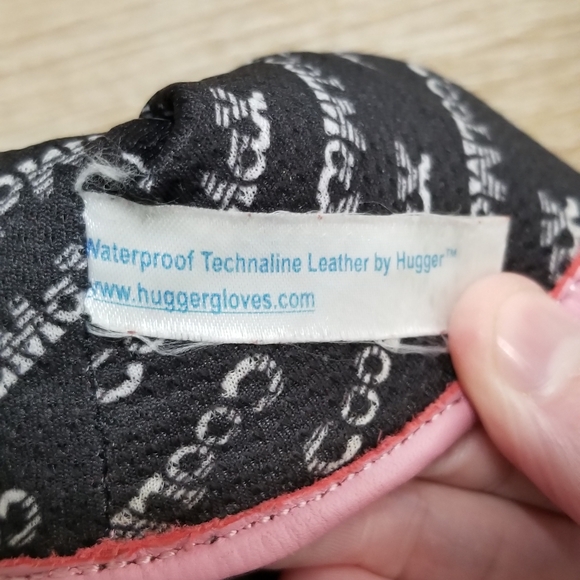 Leather Gloves By Hugger Coolibar Motorcycle - Picture 4 of 7